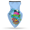 Заказать маски в Москве. Маска-шарф Zombie Burger от Jimmy Flash - готовые дизайны и нанесение принтов.