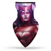 Заказать маски в Москве. Маска-шарф Алая Ведьма / Scarlet Witch от Jimmy Flash - готовые дизайны и нанесение принтов.