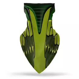 Заказать маски в Москве. Маска-шарф Кожаные зеленые мотивы от Alexey Evsyunin - готовые дизайны и нанесение принтов.