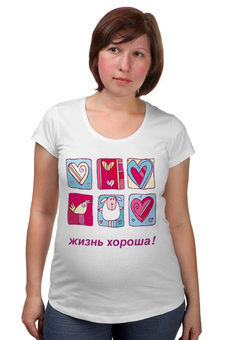 Футболка для беременных
