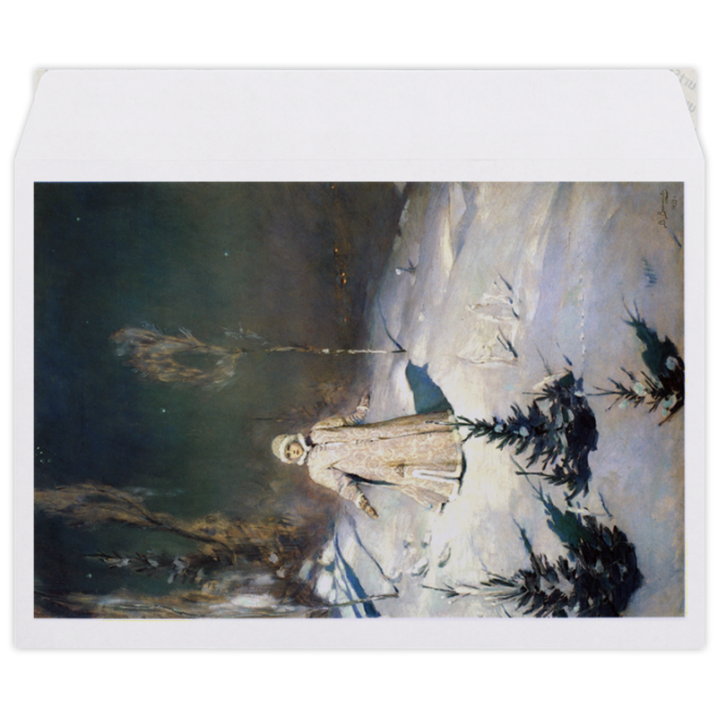Printio Конверт средний С5 Снегурочка (картина васнецова) есипов виктор михайлович мифы и реалии пушкиноведения избранные работы