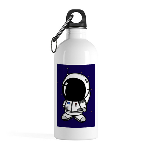 Заказать бутылки в Москве. Бутылка металлическая 500 мл космонавт от queen  - готовые дизайны и нанесение принтов.