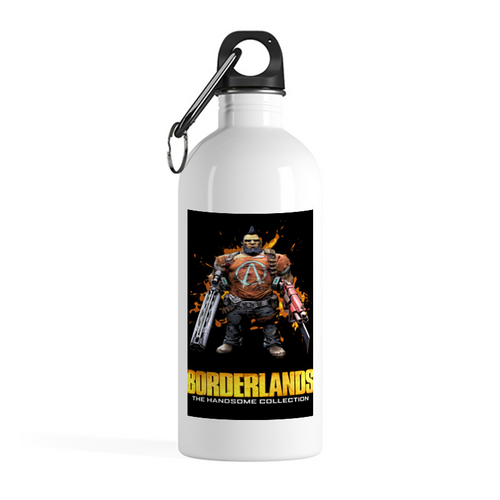 Заказать бутылки в Москве. Бутылка металлическая 500 мл BORDERLANDS от robus - готовые дизайны и нанесение принтов.