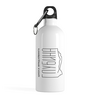 Заказать бутылки в Москве. Бутылка металлическая 500 мл Бутылка для воды с логотипом школы от we@freedivingrussia.ru - готовые дизайны и нанесение принтов.