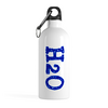 Заказать бутылки в Москве. Бутылка металлическая 500 мл Формула воды H2O от Iris  - готовые дизайны и нанесение принтов.