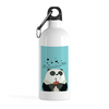 Заказать бутылки в Москве. Бутылка металлическая 500 мл панда от queen  - готовые дизайны и нанесение принтов.