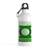 Заказать бутылки в Москве. Бутылка металлическая 500 мл зеленый фонарь от queen  - готовые дизайны и нанесение принтов.