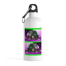 Заказать бутылки в Москве. Бутылка металлическая 500 мл Flashlight Creative от natulia_hatulia@yahoo.com - готовые дизайны и нанесение принтов.