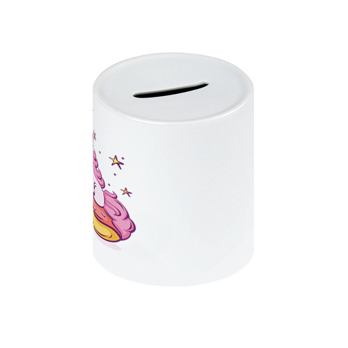 Заказать копилку в Москве. Копилка Unicorn Donut от Jimmy Flash - готовые дизайны и нанесение принтов.