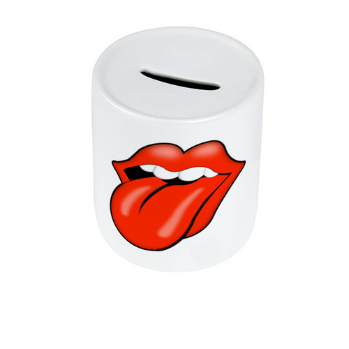 Заказать копилку в Москве. Копилка The Rolling Stones от Jimmy Flash - готовые дизайны и нанесение принтов.