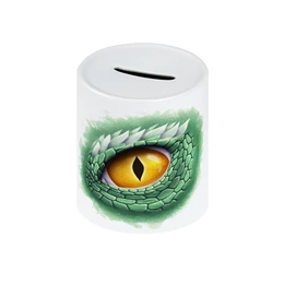 Заказать копилку в Москве. Копилка Глаз зеленого дракона от tigerda  - готовые дизайны и нанесение принтов.