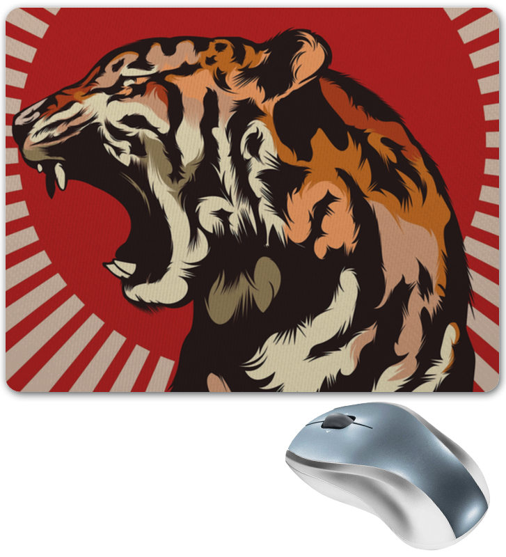 Printio Коврик для мышки Тигр арт printio коврик для мышки тигр в джунглях