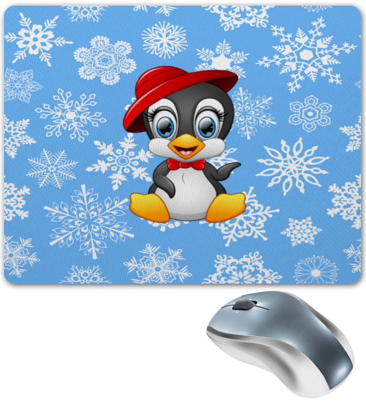 Printio Коврик для мышки Пингвин в шляпе printio коврик для мышки летний пингвин в венке
