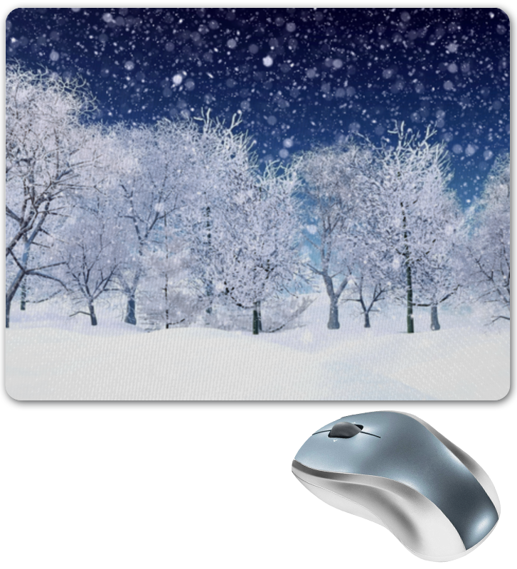 Printio Коврик для мышки Зимний пейзаж холст 50x50 printio зимний пейзаж