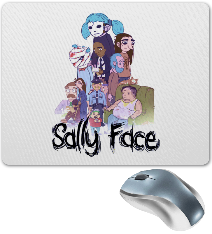 цена Printio Коврик для мышки Sally face (салли фейс)