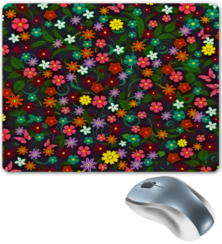 Printio Коврик для мышки Весенние цветы