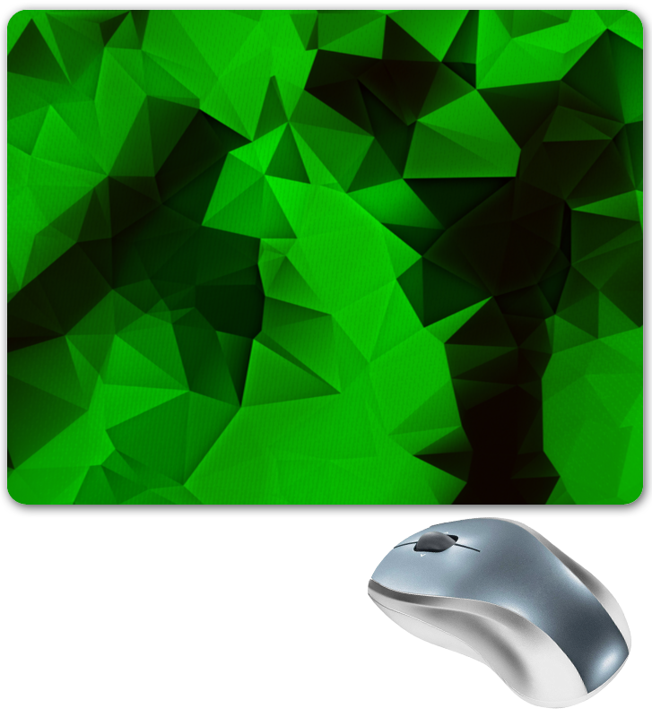 Printio Коврик для мышки Зеленые стекла