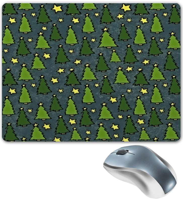 Printio Коврик для мышки Новогодняя елка printio коврик для мышки снежная елка