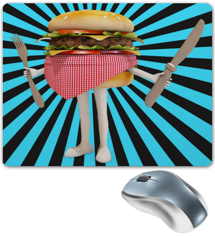 Printio Коврик для мышки Гамбургер