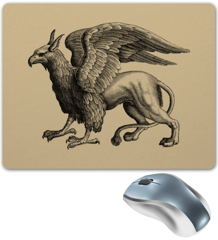 Printio Коврик для мышки Мистическое животное грифон printio чехол для iphone 6 объёмная печать мистическое животное грифон