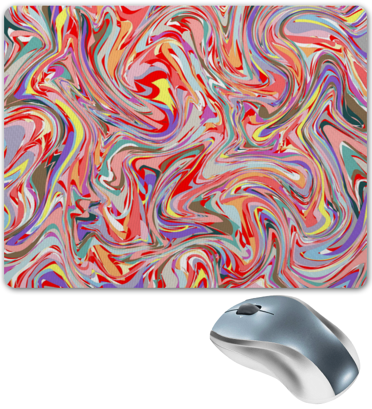 printio коврик для мышки смешанные краски Printio Коврик для мышки Смешанные краски