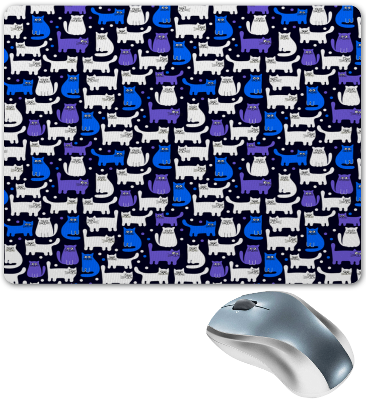 Printio Коврик для мышки Цветные котята