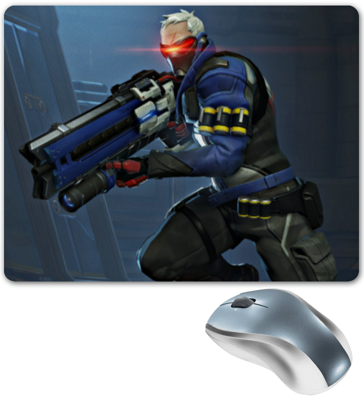 Printio Коврик для мышки Overwatch игровой коврик blizzard overwatch character icon
