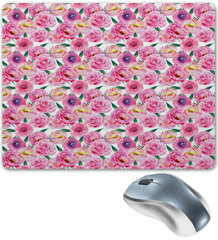 Printio Коврик для мышки Сад цветов printio коврик для мышки свежий розовый цвет заморских цветов