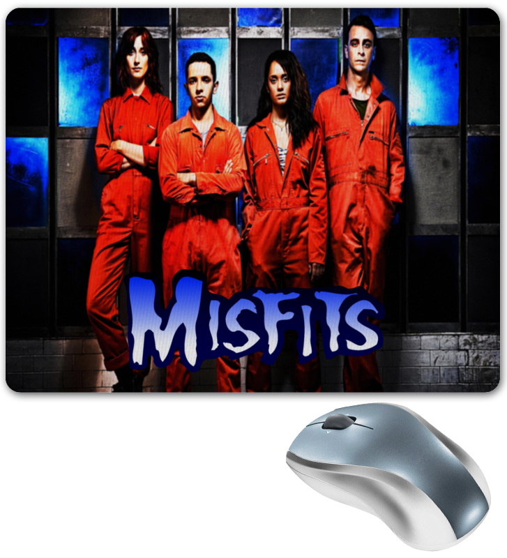 Printio Коврик для мышки Misfits printio коврик для мышки robert sheehan misfits