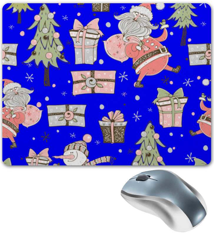 printio коврик для мышки санта клаус Printio Коврик для мышки Санта