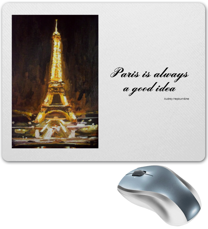 Printio Коврик для мышки Париж