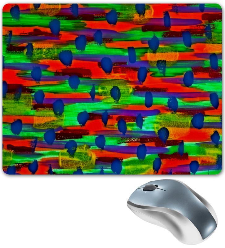 Printio Коврик для мышки Рисунок красками printio коврик для мышки узор красками