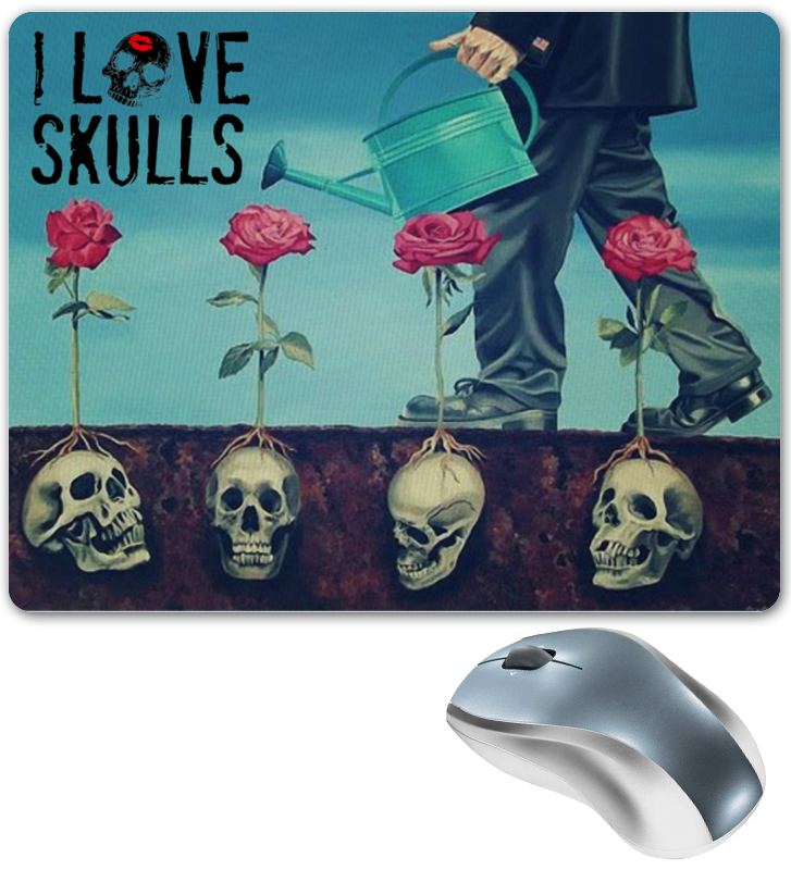 Printio Коврик для мышки Skull art