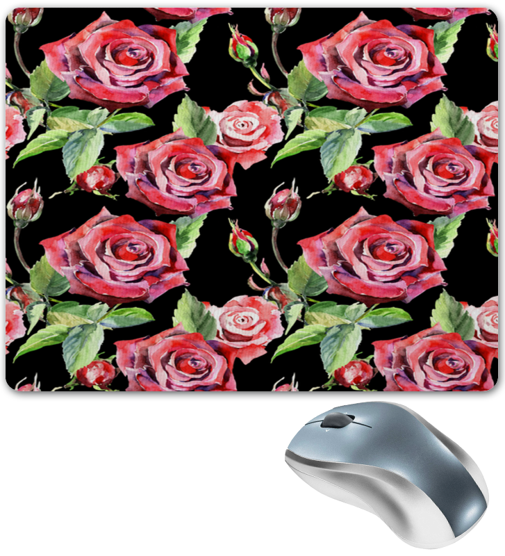 printio коврик для мышки букет роз Printio Коврик для мышки Букет роз