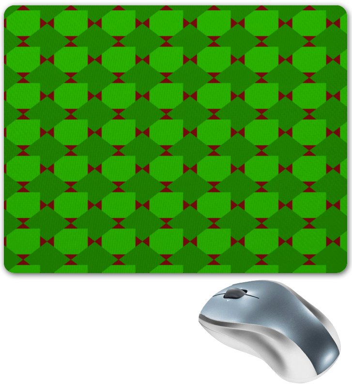 Printio Коврик для мышки Зеленые ромбы printio коврик для мышки желто зеленые стекла