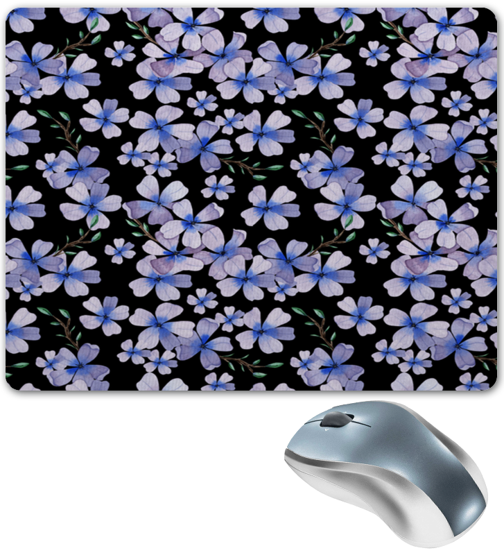 Printio Коврик для мышки Цветочный узор printio коврик для мышки сердце цветочный узор