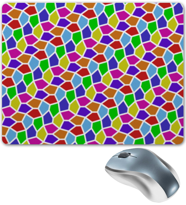 Printio Коврик для мышки Яркая мозаика ультратонкий силиконовый чехол накладка для vivo v19 с принтом яркая мозаика