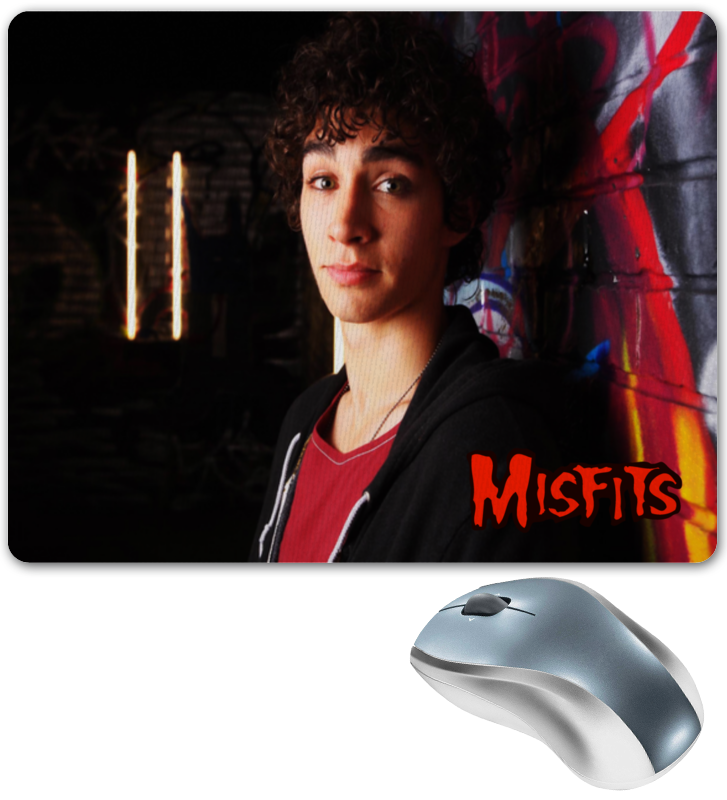 Printio Коврик для мышки Misfits printio коврик для мышки robert sheehan misfits