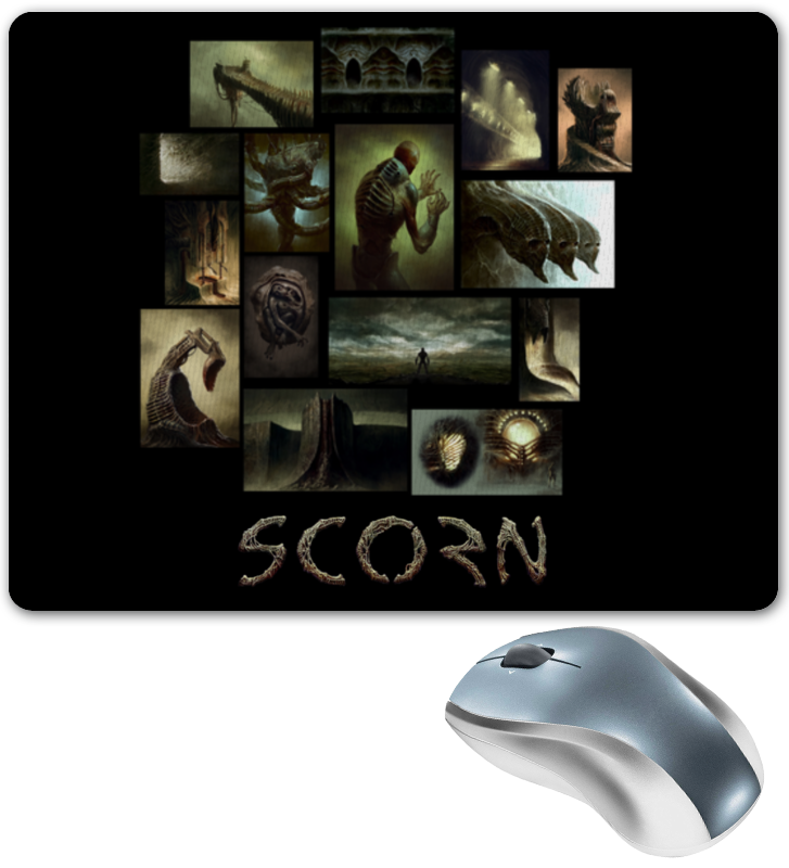 Printio Коврик для мышки Scorn игра 2018 printio толстовка с полной запечаткой scorn игра 2018