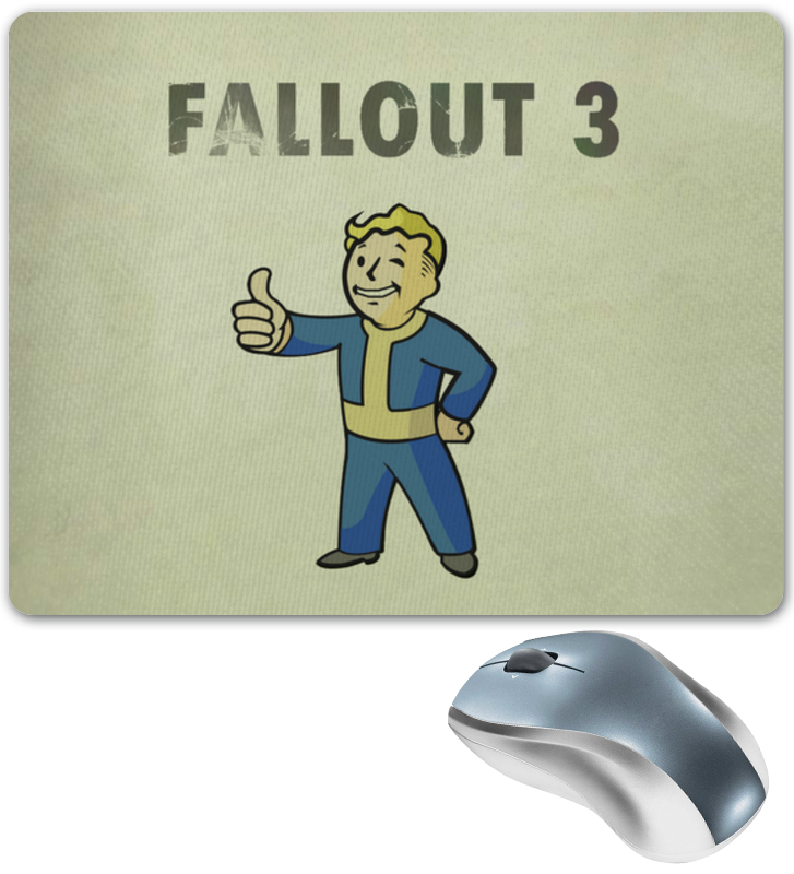 Printio Коврик для мышки Fallout 3 printio коврик для мышки круглый fallout
