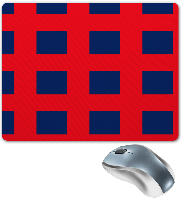 Printio Коврик для мышки Синие квадраты printio коврик для мышки абстракция квадраты