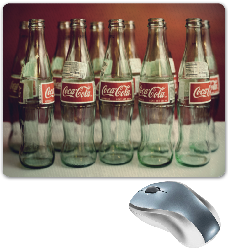 Printio Коврик для мышки Кока кола printio 3d кружка кока кола