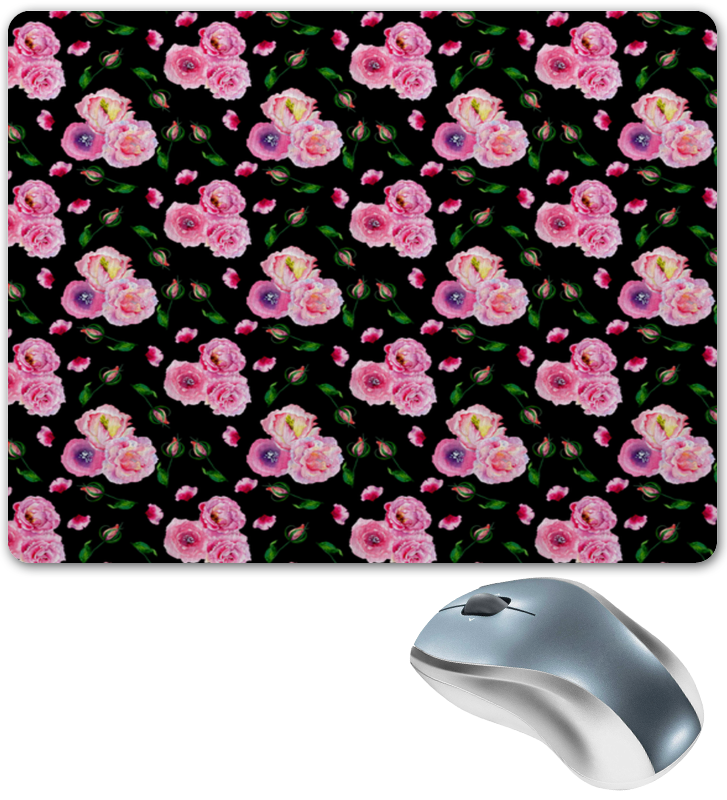 printio коврик для мышки круглый бутоны роз Printio Коврик для мышки Бутоны роз