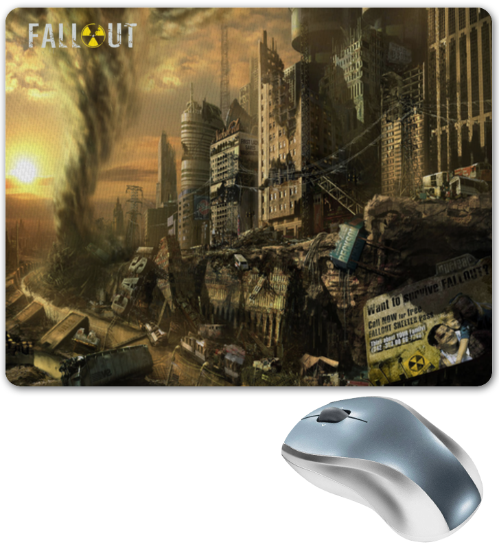 Printio Коврик для мышки Fallout game