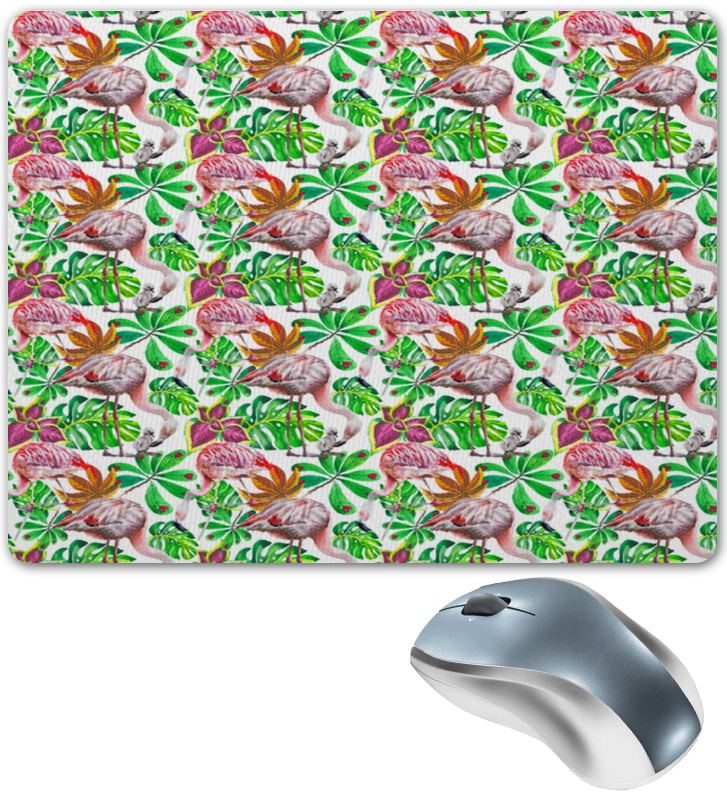 Printio Коврик для мышки Фламинго printio коврик для мышки влюбленные фламинго