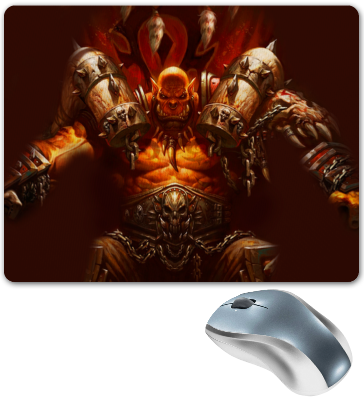 Printio Коврик для мышки Warcraft collection: ork