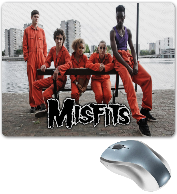 Printio Коврик для мышки Misfits printio коврик для мышки robert sheehan misfits