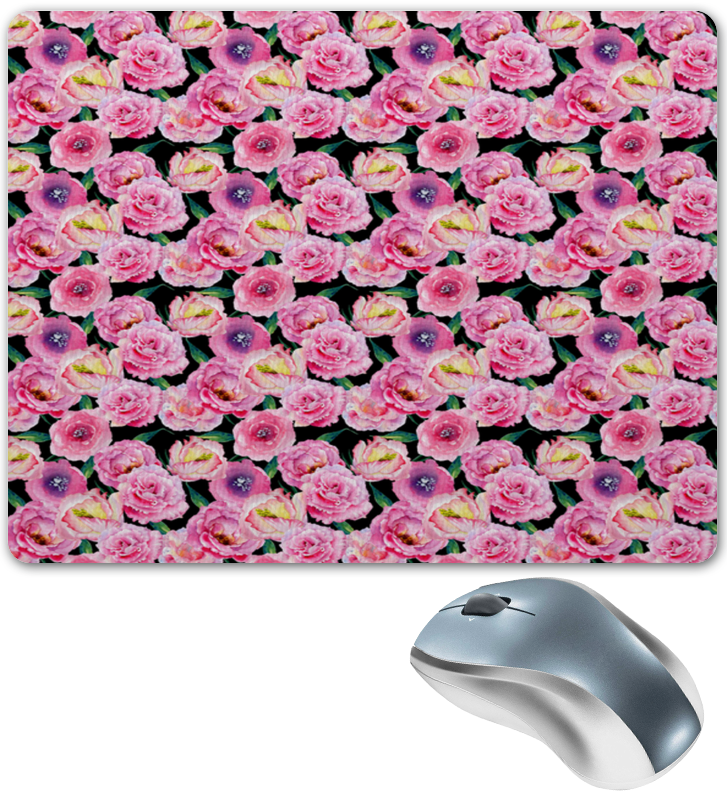 Printio Коврик для мышки Сад цветов printio коврик для мышки свежий розовый цвет заморских цветов