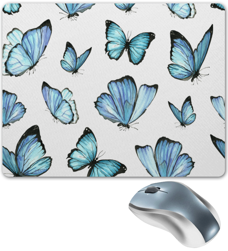Printio Коврик для мышки Бабочки printio коврик для мышки фиолетовые бабочки