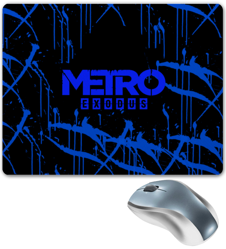 printio коврик для мышки metro last night Printio Коврик для мышки Metro